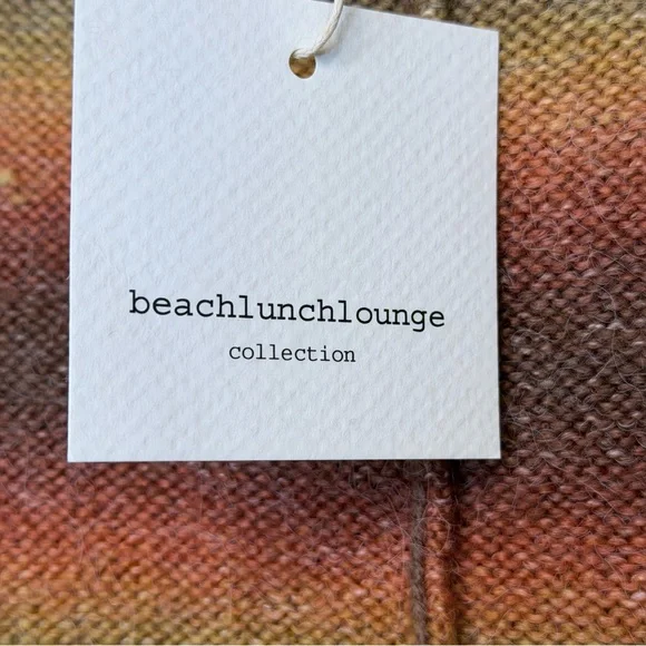 beachlunchlounge Sedona Spacedye Striped Mockneck Relaxed Pullover Knit Sweater - Picture 12 of 15